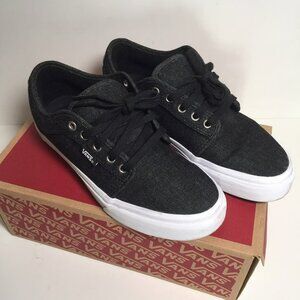 Vans Chukka Low Denim Black Sneakers 6.5